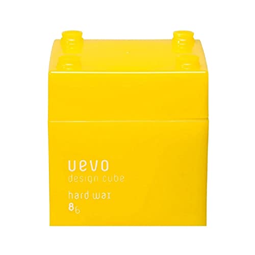 UEVO 積木亮澤硬髮蠟（黃色）80g