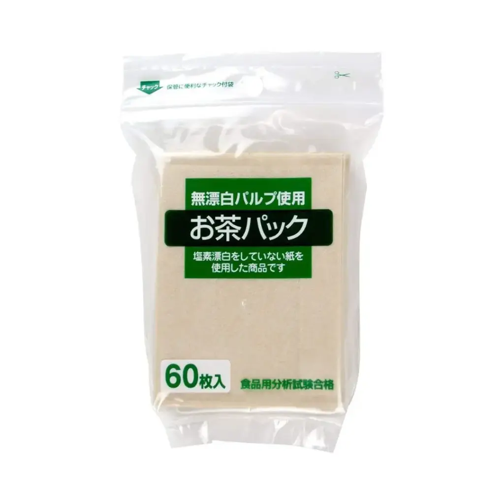 無漂白反折式濾茶袋（60枚）